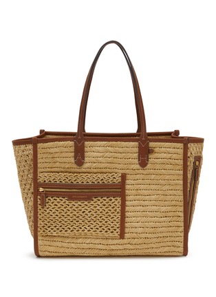 首图 - 点击放大 - ANYA HINDMARCH - Raffia Eco Leather Pocket Tote