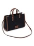 细节 - 点击放大 - ANYA HINDMARCH - Mini Eyes Cotton Eco Leather E/W Tote