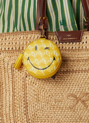 正面 -点击放大 - ANYA HINDMARCH - Wink Ear Canvas Pods Pouch