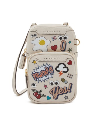 首图 - 点击放大 - ANYA HINDMARCH - All Over Stickers Essential Leather Crossbody Pouch
