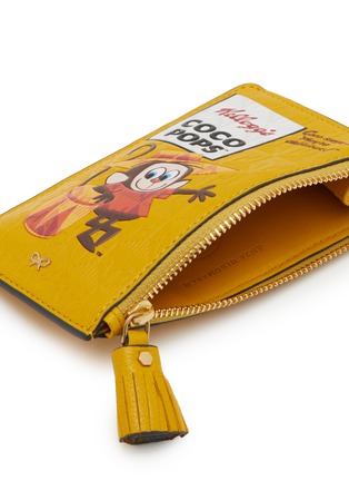 细节 - 点击放大 - ANYA HINDMARCH - Coco Pops Leather Zip Card Case