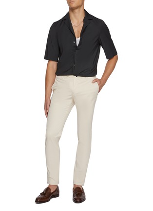 模特儿示范图 - 点击放大 - INCOTEX - Royal Batavia Slim Fit Pants