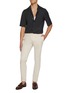 模特儿示范图 - 点击放大 - INCOTEX - Royal Batavia Slim Fit Pants