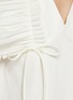  - KIKA VARGAS - Francine Ruffle V-Neck Mini Dress
