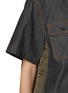 - SACAI - 拼接牛仔衬衫