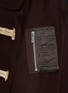  - SACAI - 牛角扣拼接外套