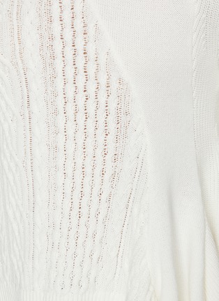  - SACAI - 拼接针织套头衫