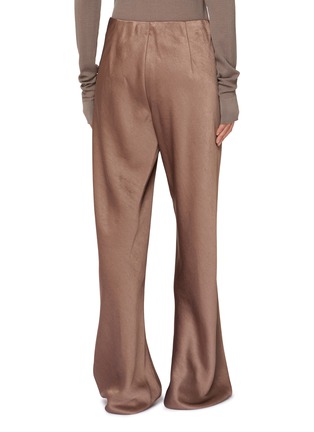 背面 - 点击放大 - VINCE - 缎面高腰阔腿裤