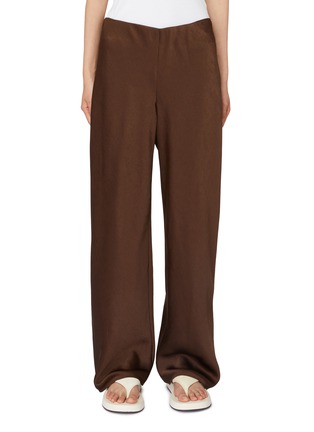 首图 - 点击放大 - VINCE - 缎面高腰阔腿裤