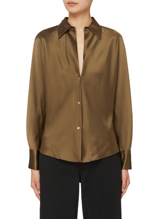 首图 - 点击放大 - VINCE - 翻领纽扣衬衫