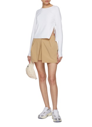 模特儿示范图 - 点击放大 - WATSKIN - Sasha Raglan Sleeve T-Shirt