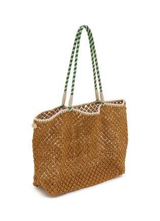 细节 - 点击放大 - CLARE V - L'Été Á La Plage Crochet Tote Bag