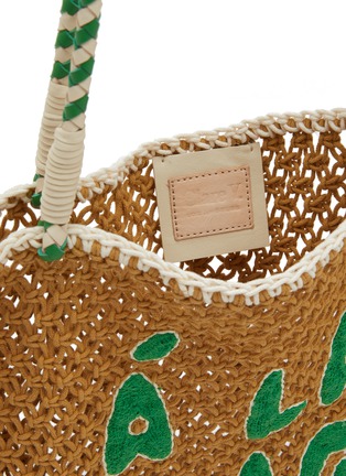 细节 - 点击放大 - CLARE V - L'Été Á La Plage Crochet Tote Bag