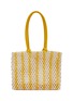 首图 - 点击放大 - CLARE V - Sandy Cotton Leather Tote Bag