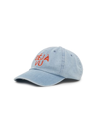 首图 - 点击放大 - CLARE V - Déjà Vu Embroidered Cotton Baseball Cap