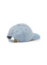 模特儿示范图 - 点击放大 - CLARE V - Déjà Vu Embroidered Cotton Baseball Cap