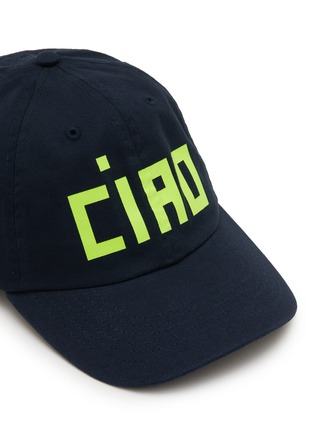 细节 - 点击放大 - CLARE V - Ciao Printed Cotton Baseball Cap