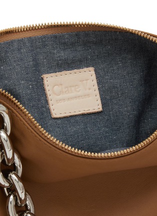 细节 - 点击放大 - CLARE V - Petit Moyen Custom Strap Leather Bag