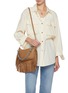 正面 -点击放大 - CLARE V - Petit Moyen Custom Strap Leather Bag
