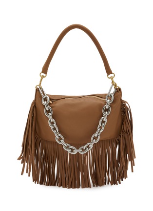 首图 - 点击放大 - CLARE V - Petit Moyen Custom Strap Leather Bag