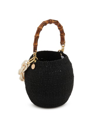 细节 - 点击放大 - CLARE V - Pot de Miel Resin Handle Basket Bag