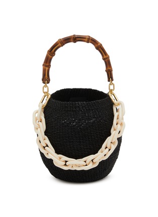首图 - 点击放大 - CLARE V - Pot de Miel Resin Handle Basket Bag