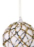 细节 –点击放大 - SHISHI - Diamond Lined Velvet Ball Ornament