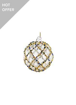 首图 –点击放大 - SHISHI - Diamond Lined Velvet Ball Ornament