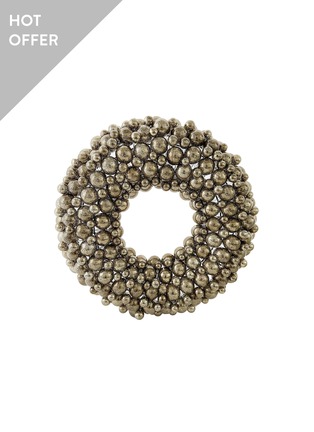 首图 –点击放大 - SHISHI - Bubble Wreath — Antique Silver