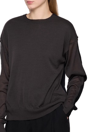  - BEAUTIFUL PEOPLE - 翻转拼色上衣