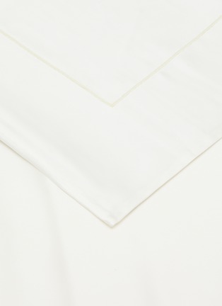 细节 –点击放大 - SILKY MIRACLE - The One Queen Size Silk Bed Set — Pearl White