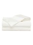 首图 –点击放大 - SILKY MIRACLE - The One Queen Size Silk Bed Set — Pearl White