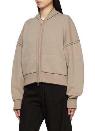 细节 - 点击放大 - ARCH4 - Jace Milano Knit Zip Up Cardigan