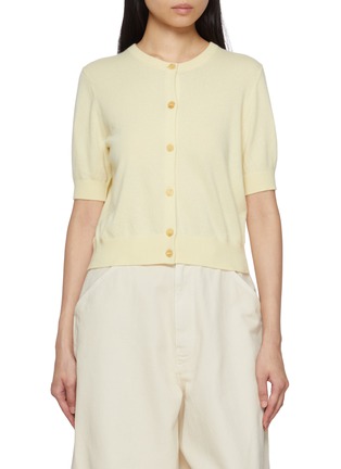 首图 - 点击放大 - ARCH4 - Stanley Short Sleeve Cashmere Knit Cardigan