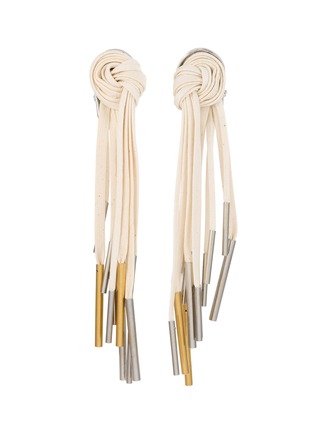 首图 - 点击放大 - DRIES VAN NOTEN - Brass Cotton Drop Earrings