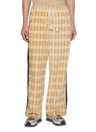 首图 - 点击放大 - ADIDAS - X Song For The Mute Adi006 Plaid Striped Cotton Blend Pants