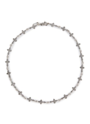 首图 - 点击放大 - EMANUELE BICOCCHI - Sterling Silver Multi-cross Avelli Necklace