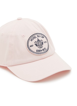 细节 - 点击放大 - SPORTY & RICH - Eden Crest Cotton Baseball Cap