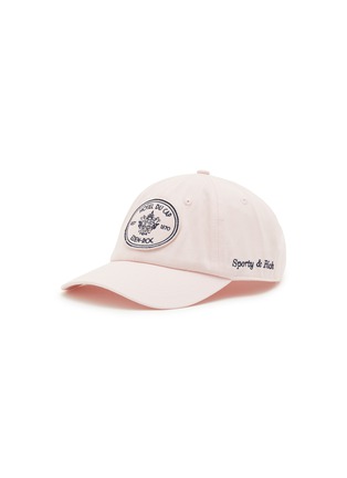 首图 - 点击放大 - SPORTY & RICH - Eden Crest Cotton Baseball Cap