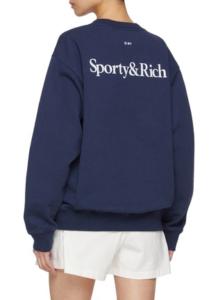 背面 - 点击放大 - SPORTY & RICH - x The New York Yankees Crewneck Cotton Sweatshirt