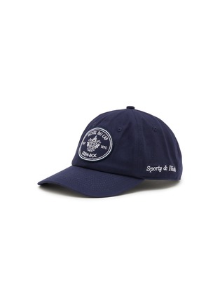 首图 - 点击放大 - SPORTY & RICH - Eden Crest Cotton Baseball Cap