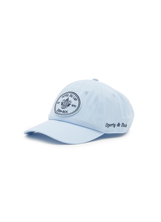 首图 - 点击放大 - SPORTY & RICH - Eden Crest Cotton Baseball Cap