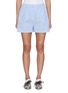 首图 - 点击放大 - SPORTY & RICH - X Hotel du Cap-Eden-Roc Script Striped Cotton Poplin Shorts
