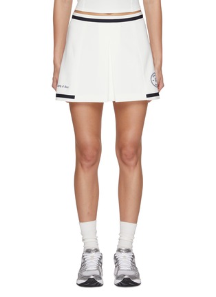 首图 - 点击放大 - SPORTY & RICH - X Hotel du Cap-Eden-Roc Crest Embroidered Mila Skirt