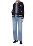 模特儿示范图 - 点击放大 - SPORTY & RICH - x The New York Yankees Varsity Jacket