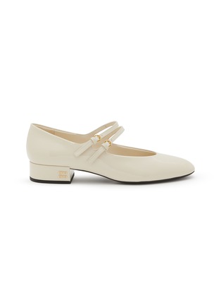 首图 - 点击放大 - MIU MIU - Modellerie 20 Patent Leather Mary Janes