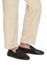 模特儿示范图 - 点击放大 - HENDERSON - Slip On Pebbled Deer Leather Loafers