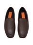 细节 - 点击放大 - HENDERSON - Slip On Pebbled Deer Leather Loafers