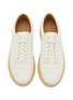 细节 - 点击放大 - HENDERSON - Lace Up Pebbled Deer Leather Men's Sneakers