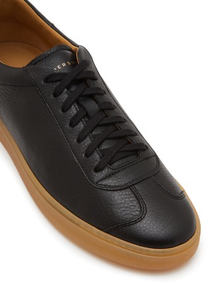 细节 - 点击放大 - HENDERSON - Lace Up Deer Leather Men's Sneakers